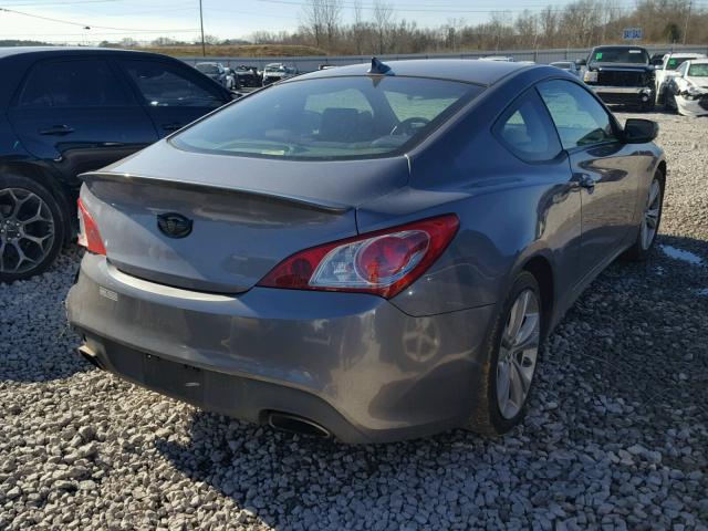 KMHHT6KD5CU072673 - 2012 HYUNDAI GENESIS CO GRAY photo 4