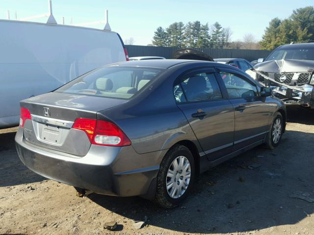 2HGFA1F37AH529975 - 2010 HONDA CIVIC VP GRAY photo 4