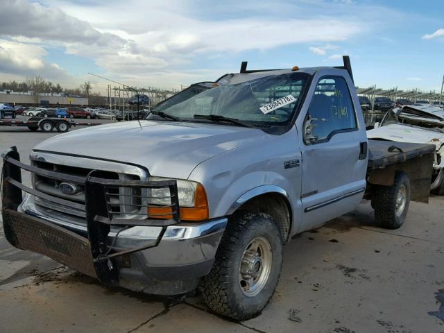 1FTNF21F7XED06869 - 1999 FORD F250 SUPER GRAY photo 2