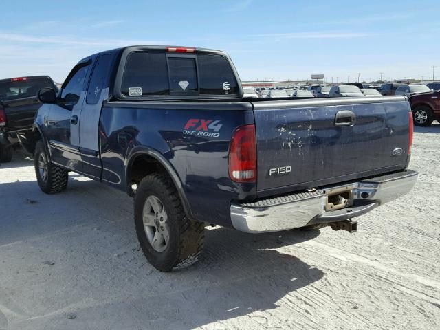 1FTRX18L33NB54328 - 2003 FORD F150 BLUE photo 3