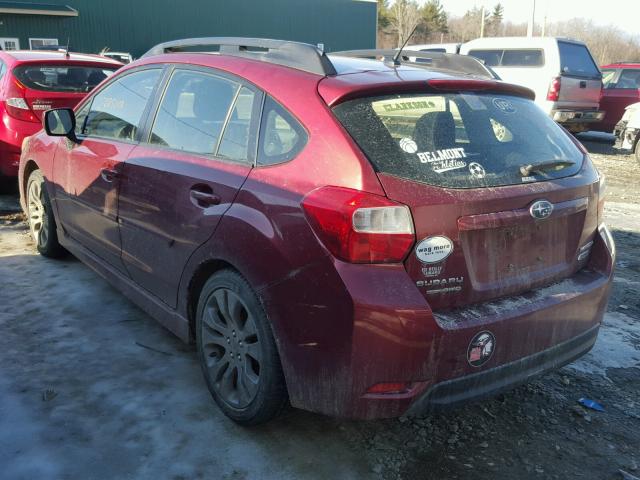 JF1GPAL63CG239530 - 2012 SUBARU IMPREZA SP RED photo 3