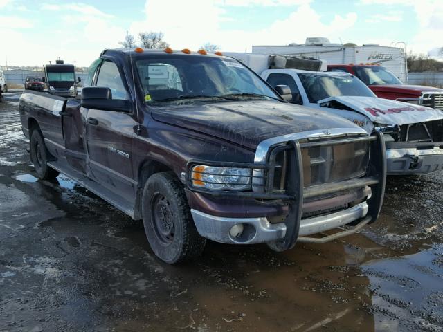 3D7LR38C15G768467 - 2005 DODGE RAM 3500 S MAROON photo 1