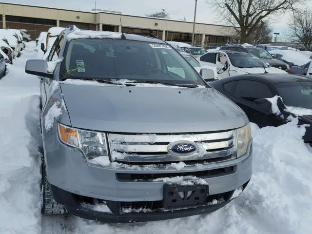 2FMDK38C57BB36866 - 2007 FORD EDGE SEL SILVER photo 9