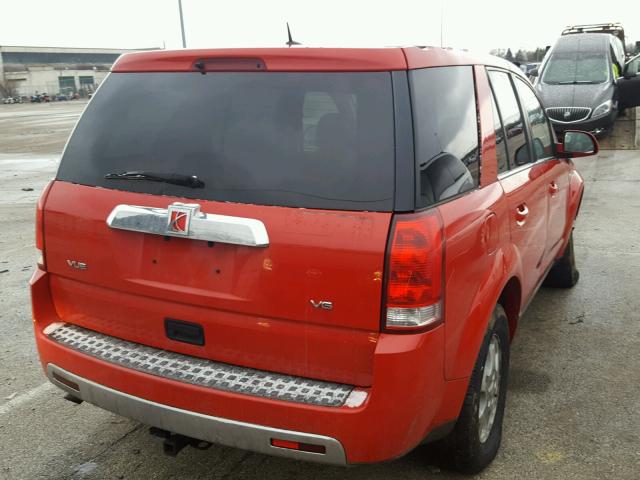 5GZCZ53476S834339 - 2006 SATURN VUE RED photo 4