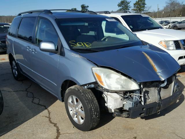 5TDZA22C35S386473 - 2005 TOYOTA SIENNA XLE BLUE photo 1