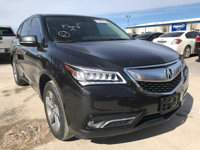 5FRYD3H22FB006275 - 2015 ACURA MDX GRAY photo 1