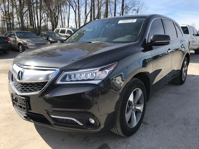 5FRYD3H22FB006275 - 2015 ACURA MDX GRAY photo 2