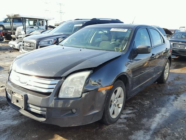 3FAHP07187R198193 - 2007 FORD FUSION SE BLACK photo 2