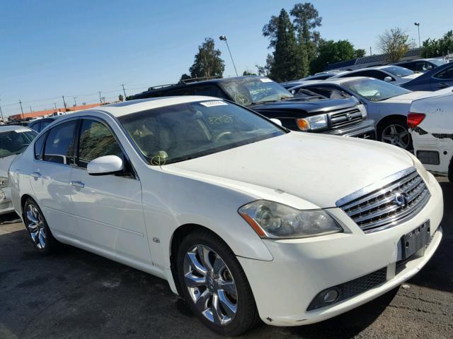 JNKBY01E36M200866 - 2006 INFINITI M45 BASE WHITE photo 1