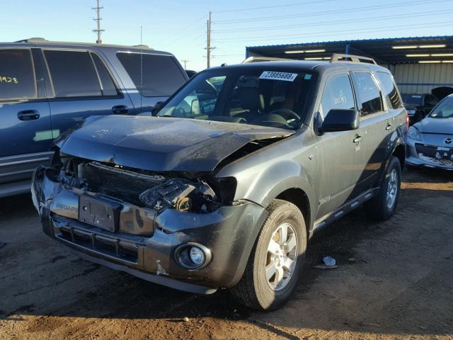 1FMCU94118KD91275 - 2008 FORD ESCAPE LIM GRAY photo 2