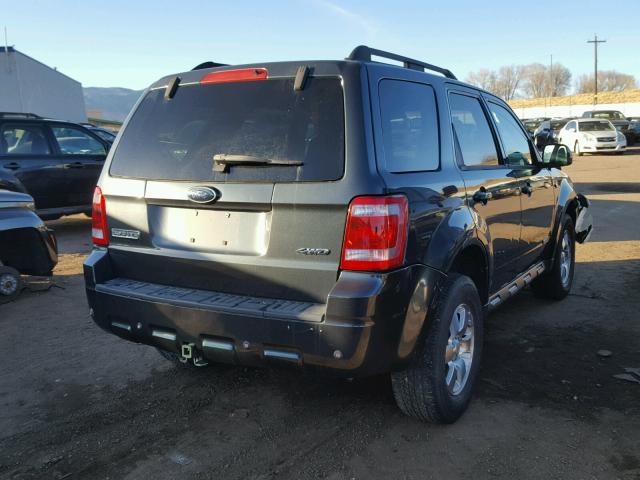 1FMCU94118KD91275 - 2008 FORD ESCAPE LIM GRAY photo 4