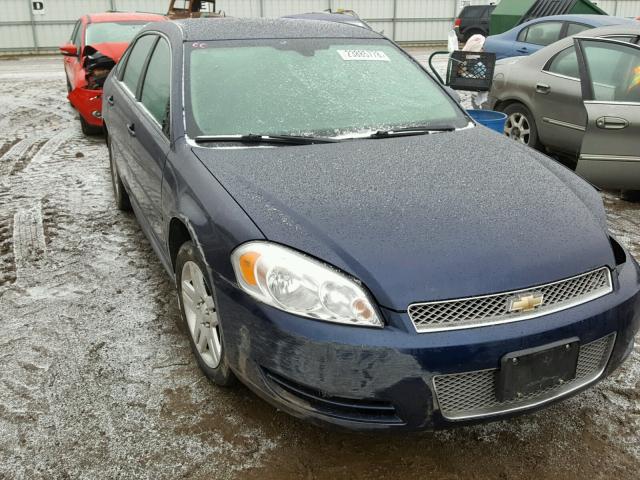 2G1WB5E30C1212726 - 2012 CHEVROLET IMPALA LT BLUE photo 1