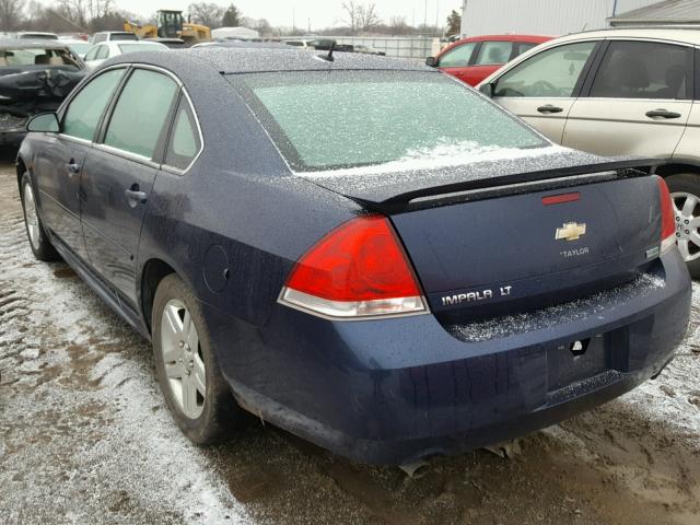 2G1WB5E30C1212726 - 2012 CHEVROLET IMPALA LT BLUE photo 3