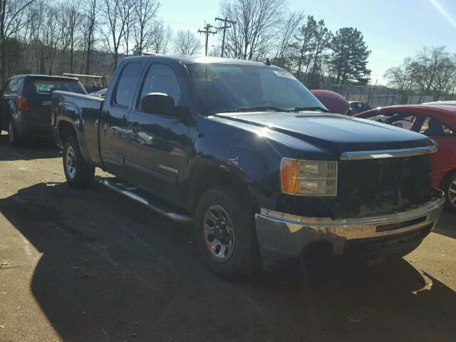 1GTSCUEA6AZ247299 - 2010 GMC SIERRA C15 BLUE photo 1