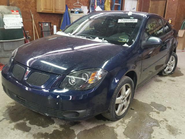 1G2AL18F787303763 - 2008 PONTIAC G5 BLUE photo 2