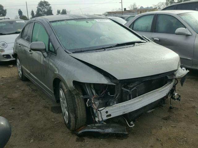 1HGFA16597L002954 - 2007 HONDA CIVIC LX GREEN photo 1