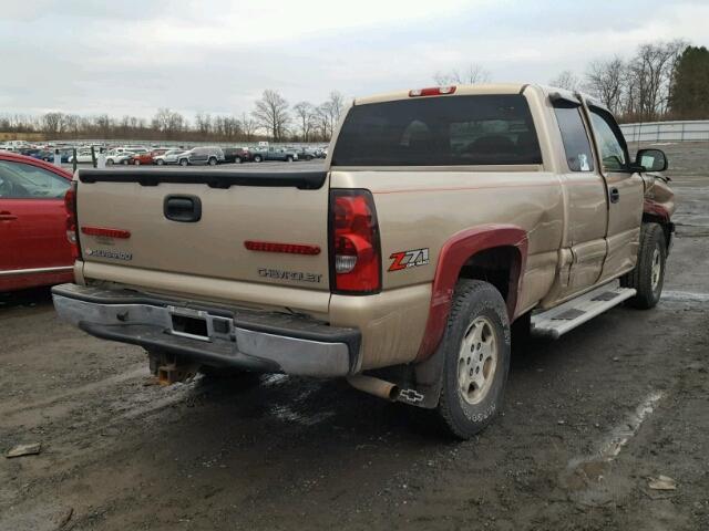 2GCEK19T241269727 - 2004 CHEVROLET SILVERADO GOLD photo 4