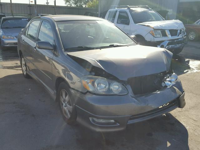 2T1BR32EX7C755830 - 2007 TOYOTA COROLLA CE GRAY photo 1