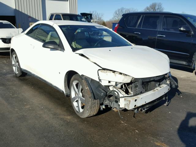 1G2ZH361674154821 - 2007 PONTIAC G6 GT WHITE photo 1