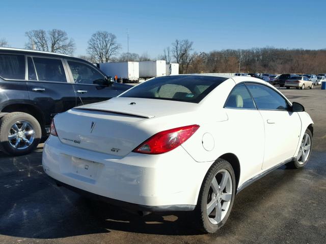 1G2ZH361674154821 - 2007 PONTIAC G6 GT WHITE photo 4