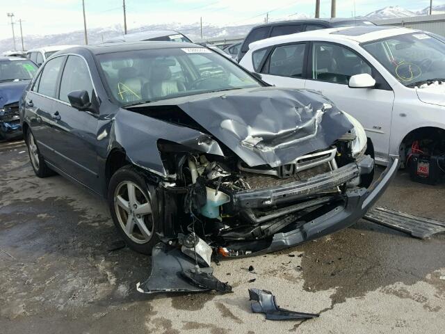 1HGCM56865A039903 - 2005 HONDA ACCORD EX BLUE photo 1