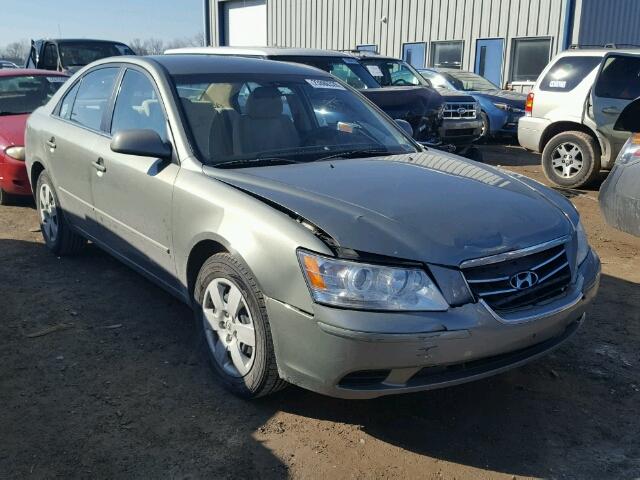 5NPET46C79H482665 - 2009 HYUNDAI SONATA GLS GREEN photo 1