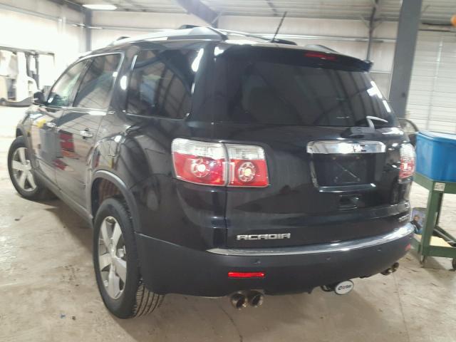 1GKKVRED5CJ290958 - 2012 GMC ACADIA SLT შავი ფოტო 3