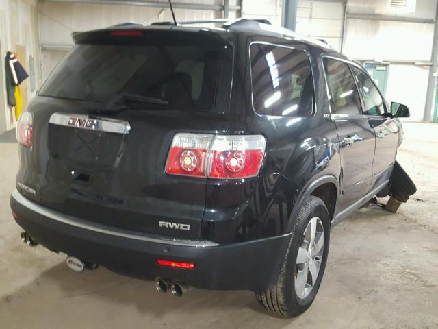 1GKKVRED5CJ290958 - 2012 GMC ACADIA SLT შავი ფოტო 4