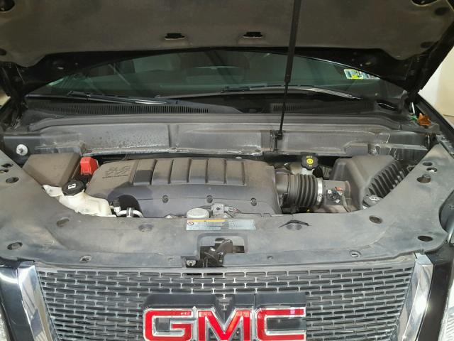 1GKKVRED5CJ290958 - 2012 GMC ACADIA SLT შავი ფოტო 7