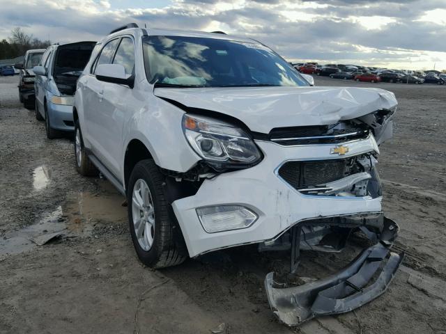 2GNFLFE31H6276933 - 2017 CHEVROLET EQUINOX LT WHITE photo 1