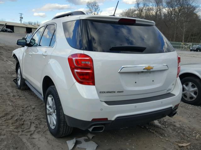 2GNFLFE31H6276933 - 2017 CHEVROLET EQUINOX LT WHITE photo 3