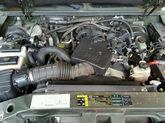 1FMZU77E33UB42647 - 2003 FORD EXPLORER S GREEN photo 7