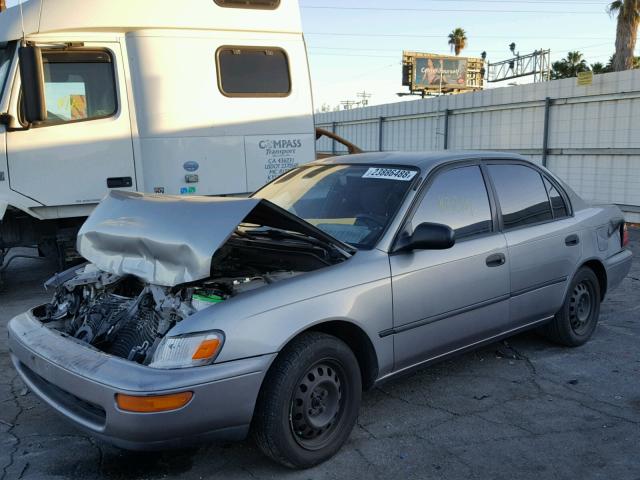 1NXAE09B9SZ310875 - 1995 TOYOTA COROLLA LE GRAY photo 2