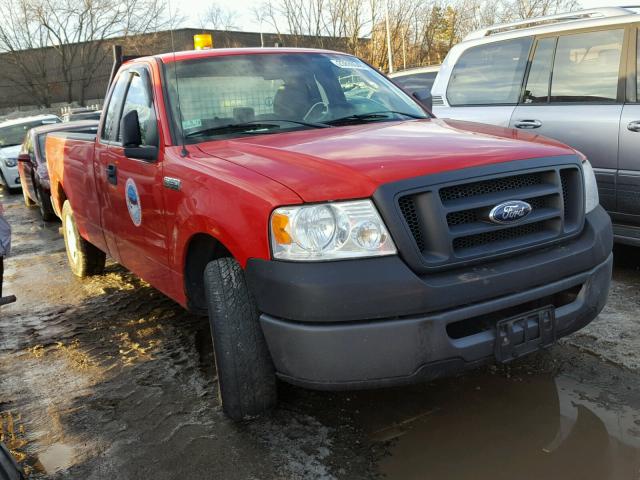 1FTRF12W98KD79321 - 2008 FORD F150 RED photo 1