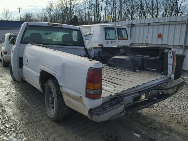 1GCEC14W22Z313826 - 2002 CHEVROLET SILVERADO WHITE photo 3