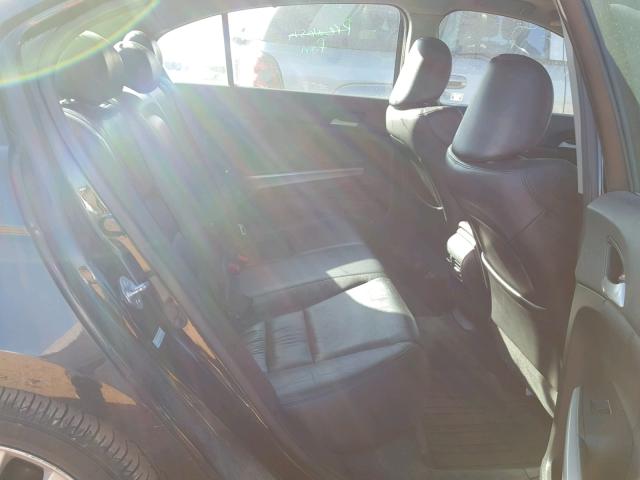 1HGCP2F85AA040380 - 2010 HONDA ACCORD EXL BLACK photo 6