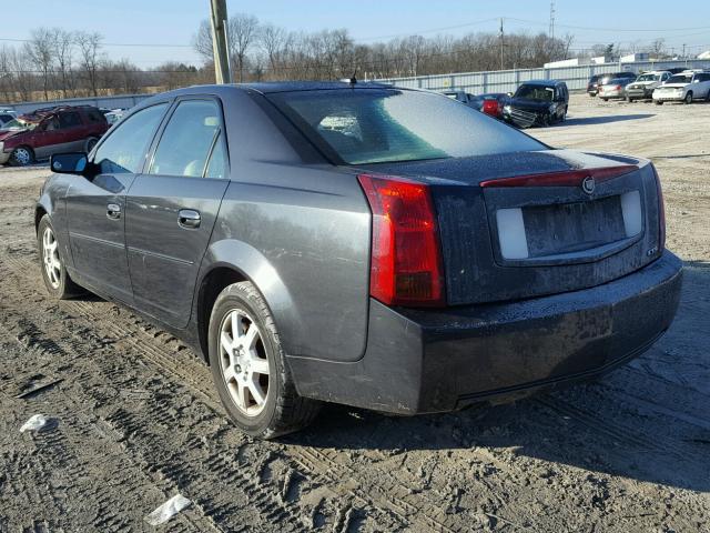 1G6DP567550148749 - 2005 CADILLAC CTS HI FEA CHARCOAL photo 3