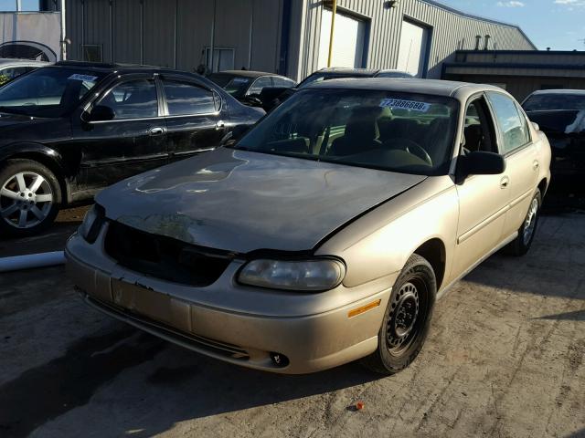 1G1ND52JX2M698683 - 2002 CHEVROLET MALIBU TAN photo 2