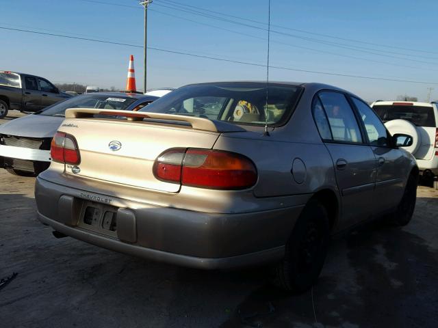 1G1ND52JX2M698683 - 2002 CHEVROLET MALIBU TAN photo 4