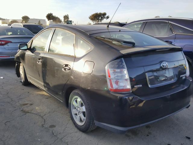 JTDKB20U853048093 - 2005 TOYOTA PRIUS BLACK photo 3