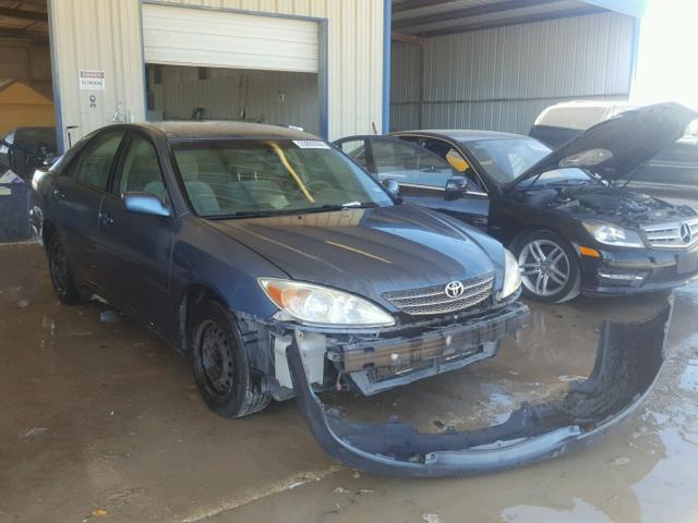 4T1BE32K42U635983 - 2002 TOYOTA CAMRY LE BLUE photo 1