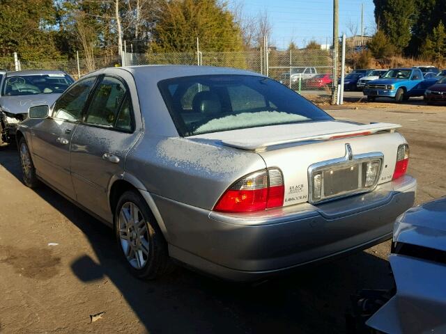 1LNHM87A24Y629010 - 2004 LINCOLN LS SILVER photo 3