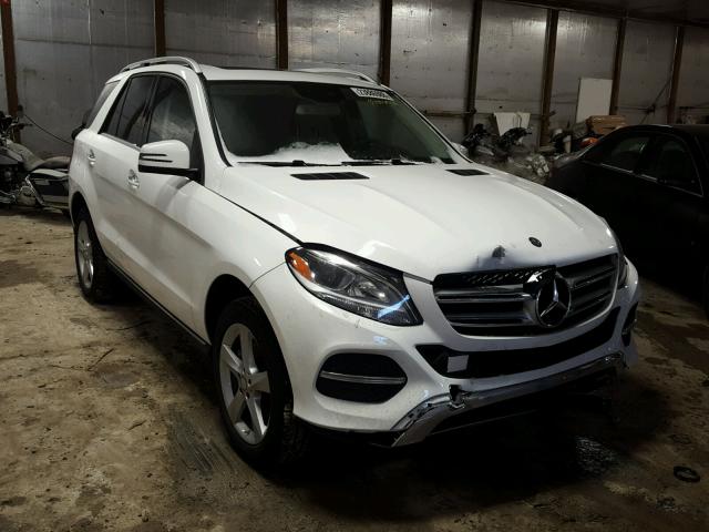 4JGDA5HB4HA878033 - 2017 MERCEDES-BENZ GLE 350 4M WHITE photo 1