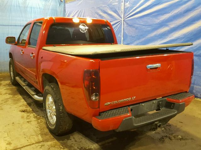 1GCHTCFE9B8136467 - 2011 CHEVROLET COLORADO L RED photo 3