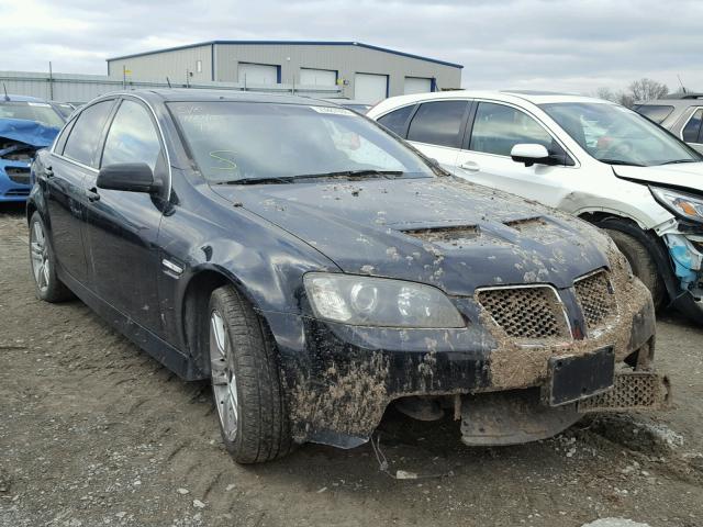 6G2ER57739L175292 - 2009 PONTIAC G8 BLACK photo 1