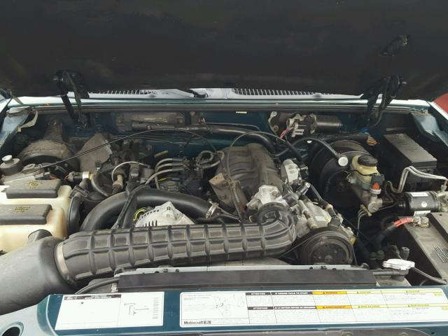 1FMDU34X8TUB58769 - 1996 FORD EXPLORER GREEN photo 7