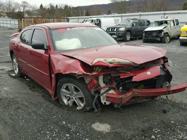 2B3KA53H66H410358 - 2006 DODGE CHARGER R/ RED photo 1