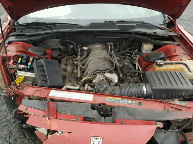 2B3KA53H66H410358 - 2006 DODGE CHARGER R/ RED photo 7