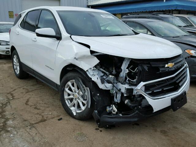 2GNAXJEV5J6226030 - 2018 CHEVROLET EQUINOX LT WHITE photo 1