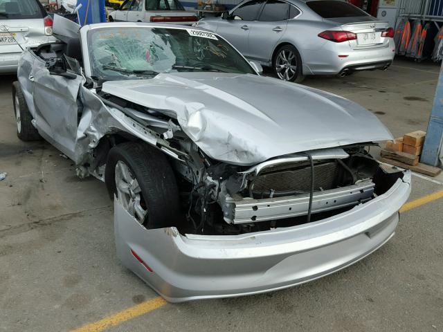 1FATP8EM1G5279996 - 2016 FORD MUSTANG SILVER photo 1